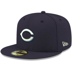 Cincinnati Reds New Era White Logo 59FIFTY Fitted Hat Online
