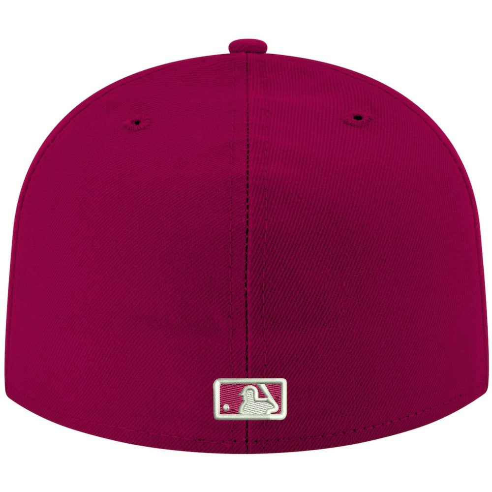 Philadelphia Phillies New Era White Logo 59FIFTY Fitted Hat Discount
