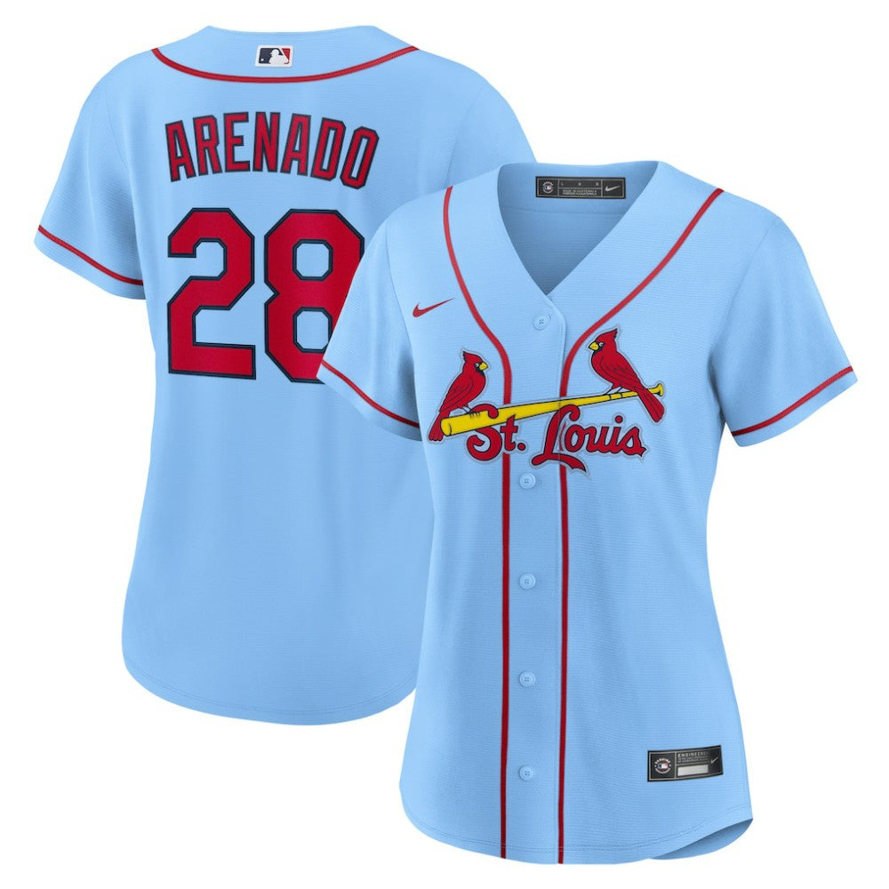 Nolan Arenado St. Louis Cardinals Nike Women's Alternate Replica Player Jersey Discount