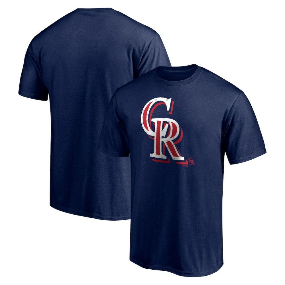 Colorado Rockies Red White and Team T-Shirt Sale
