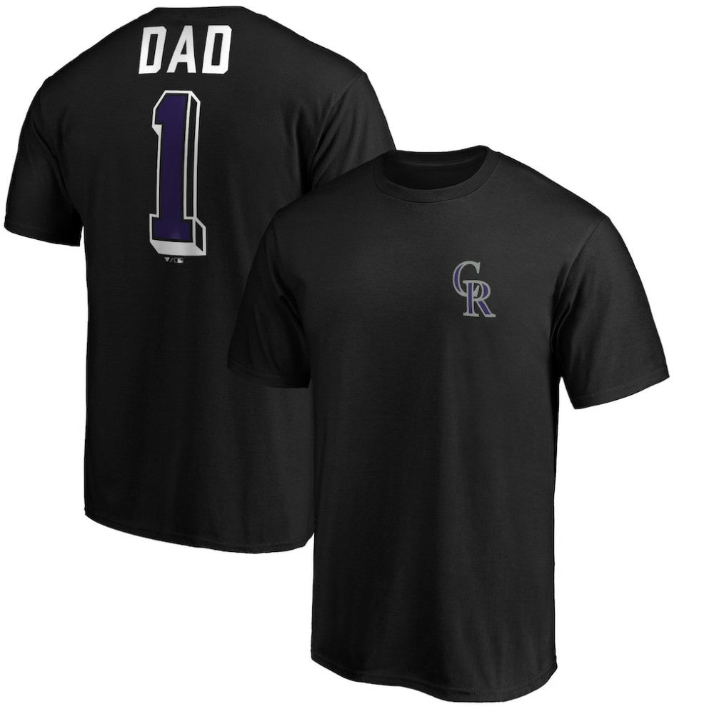 Colorado Rockies Number One Dad T-Shirt Near Me