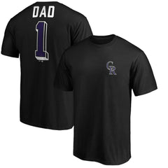 Colorado Rockies Number One Dad T-Shirt Near Me