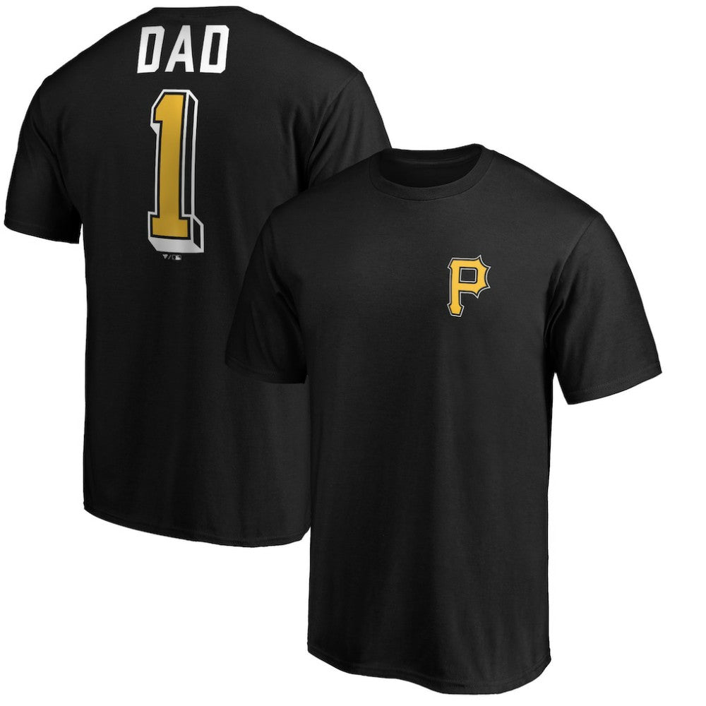 Pittsburgh Pirates Number One Dad T-Shirt Outlet