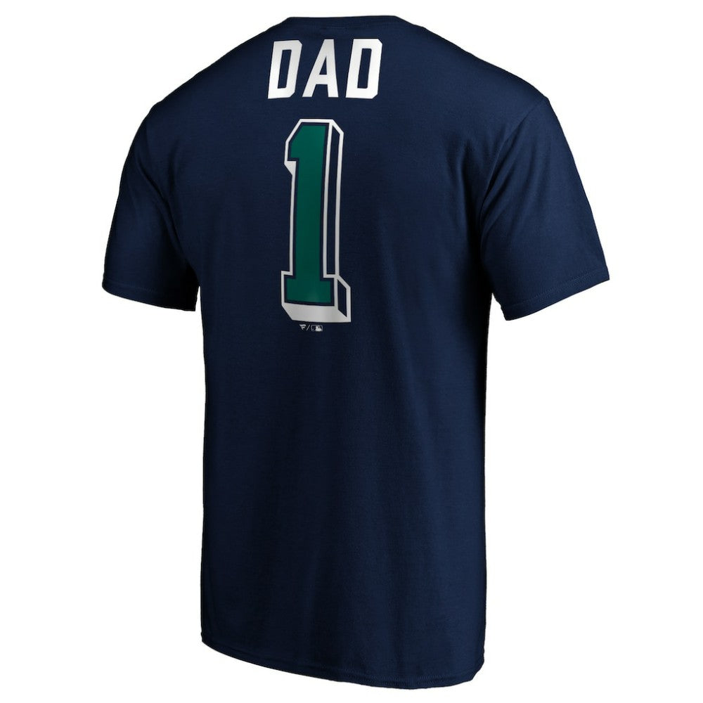 Seattle Mariners Number One Dad T-Shirt Outlet