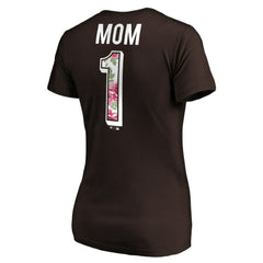 San Diego Padres Women's Mother's Day V-Neck T-Shirt Near Me