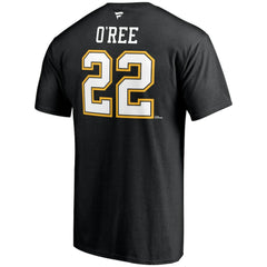 Willie O'Ree Boston Bruins Fanatics Authentic Stack Retired Player Name & Number T-Shirt - Black | Fanatics Lifestyle