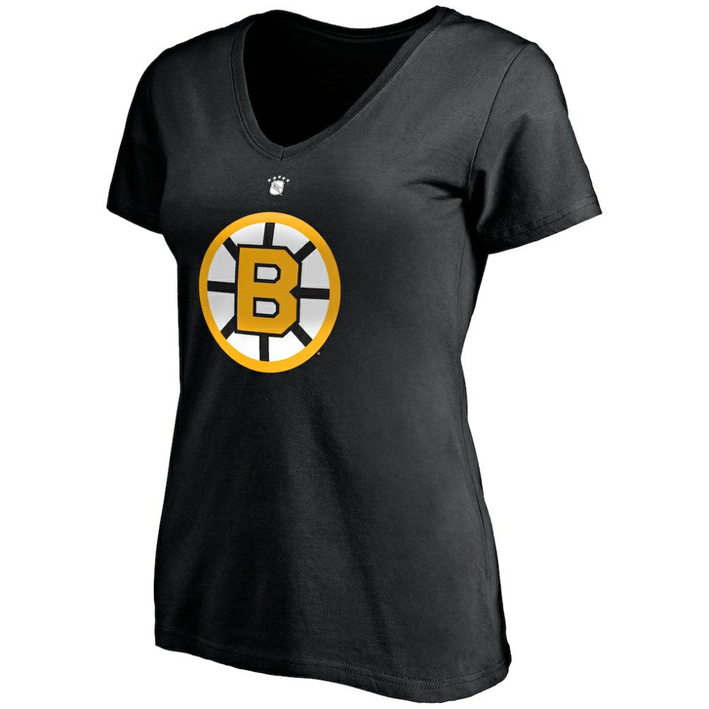 Willie O'Ree Boston Bruins Fanatics Women's Authentic Stack Retired Player Name & Number V-Neck T-Shirt - Black | Fanatics on sale