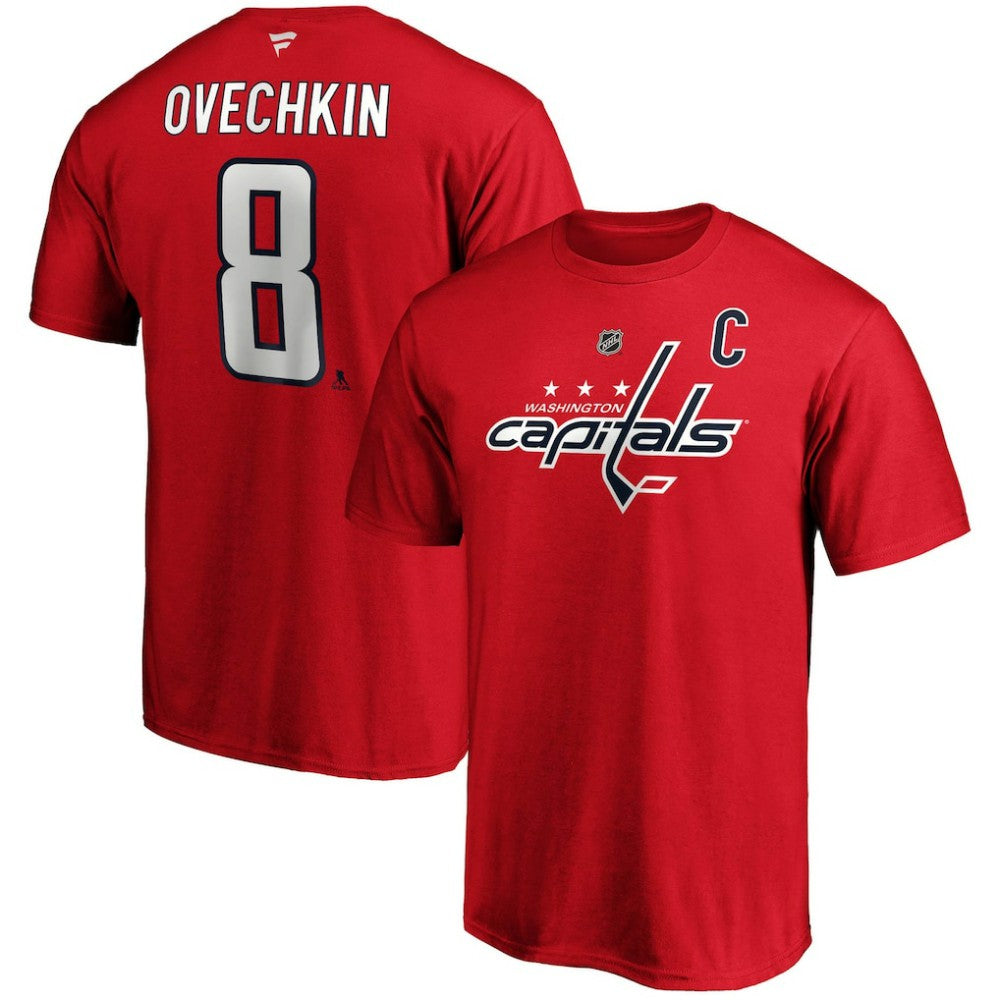 Alexander Ovechkin Washington Capitals Fanatics Big & Tall Captain Patch Name & Number T-Shirt - Red | Fanatics discount