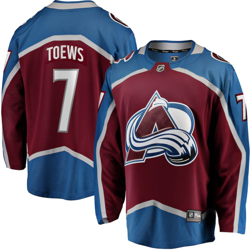 Devon Toews Colorado Avalanche Fanatics Home Breakaway Player Jersey - Burgundy | Fanatics discount