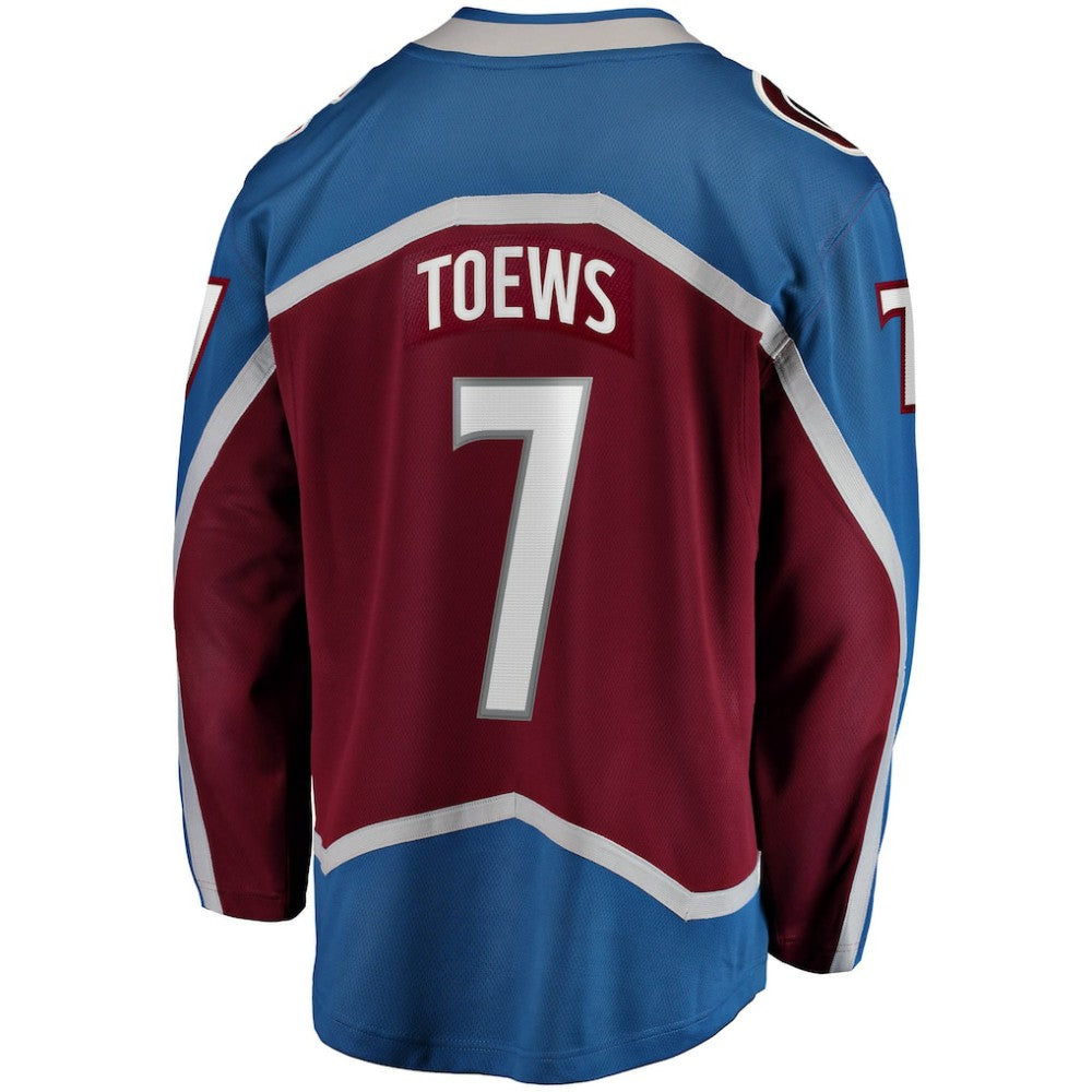 Devon Toews Colorado Avalanche Fanatics Home Breakaway Player Jersey - Burgundy | Fanatics discount