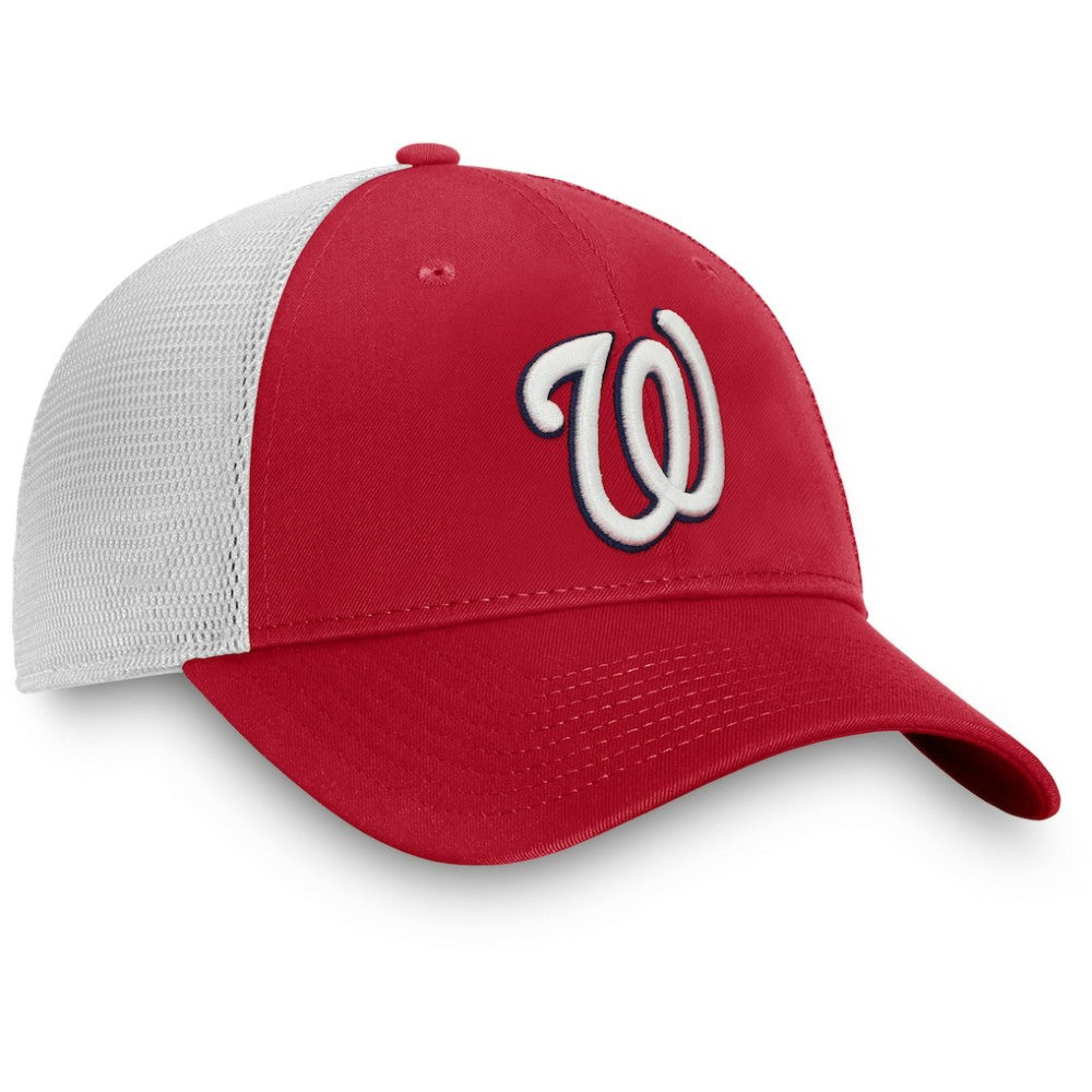 Washington Nationals Fanatics Team Core Unstructured Trucker Adjustable Hat Online