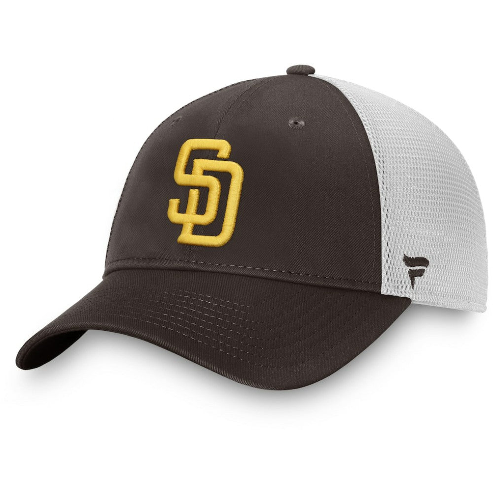 San Diego Padres Fanatics Team Core Unstructured Trucker Adjustable Hat Near Me