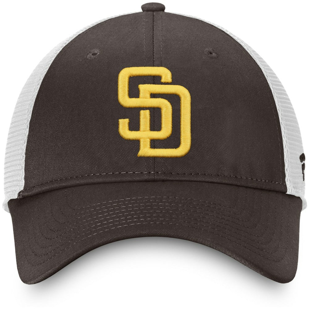 San Diego Padres Fanatics Team Core Unstructured Trucker Adjustable Hat Near Me