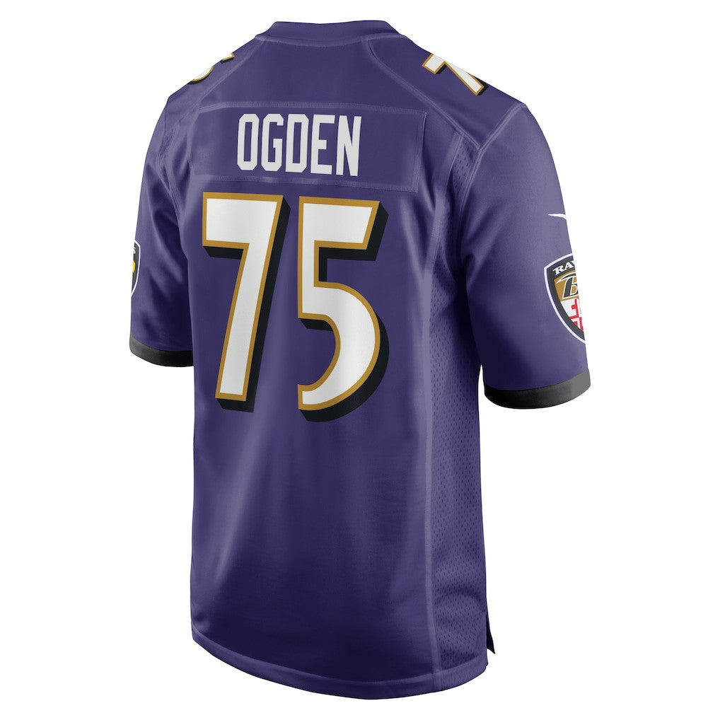 Jonathan Ogden Baltimore Ravens Retired Player Game Jersey - Purple - Nike