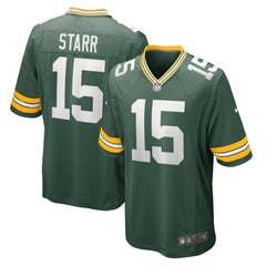 Bart Starr Green Bay Packers Retired Player Game Jersey - Green - Nike