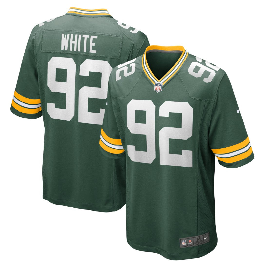 Reggie White Green Bay Packers Retired Player Game Jersey - Green - Nike