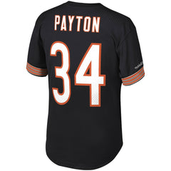 Walter Payton Chicago Bears Retired Player Name & Number Mesh Top - Black - Mitchell & Ness