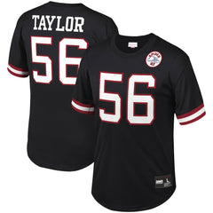 Lawrence Taylor New York Giants Retired Player Name & Number Mesh Top - Black - Mitchell & Ness
