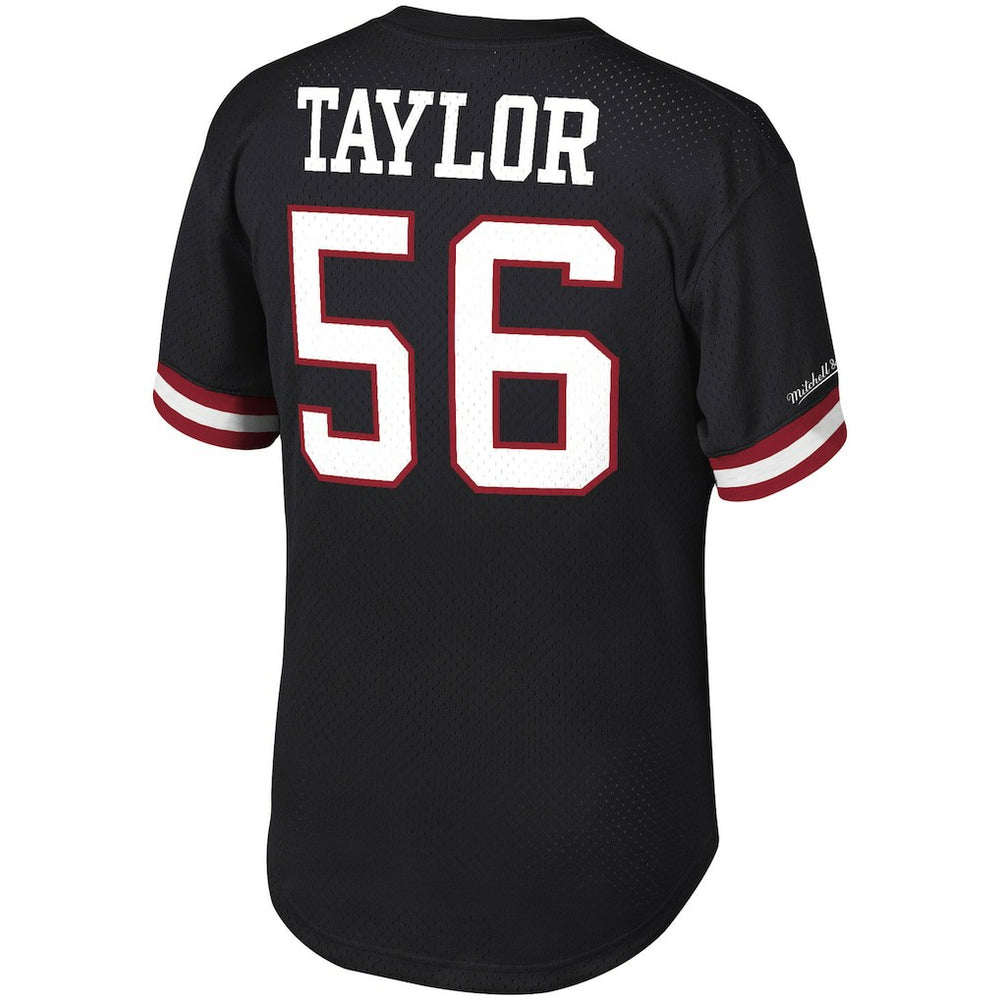 Lawrence Taylor New York Giants Retired Player Name & Number Mesh Top - Black - Mitchell & Ness