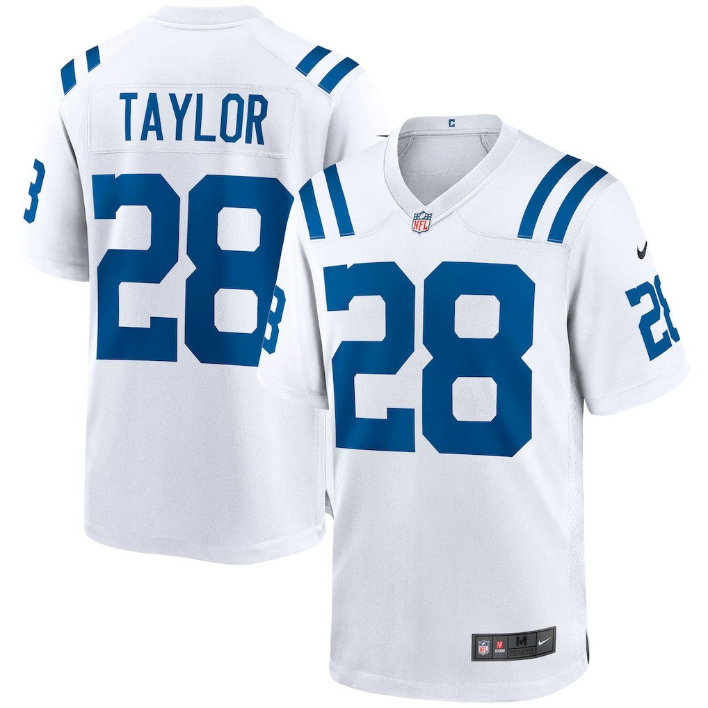 Jonathan Taylor Indianapolis Colts Game Jersey - White - Nike