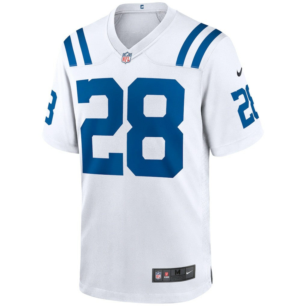 Jonathan Taylor Indianapolis Colts Game Jersey - White - Nike