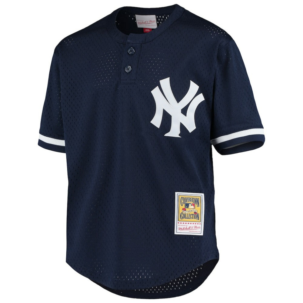 Derek Jeter New York Yankees Mitchell & Ness Youth Cooperstown Collection Mesh Batting Practice Jersey Outlet