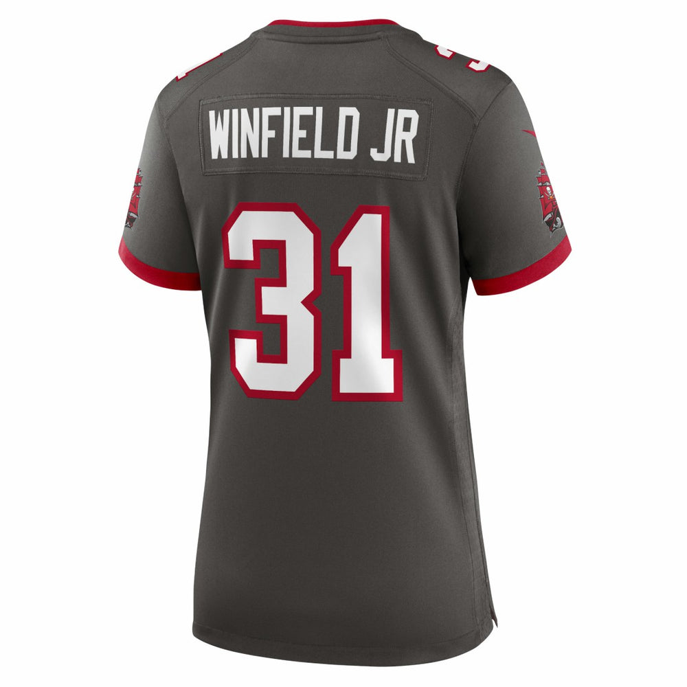 Antoine Winfield Jr. Tampa Bay Buccaneers Women's Game Jersey - Pewter - Nike