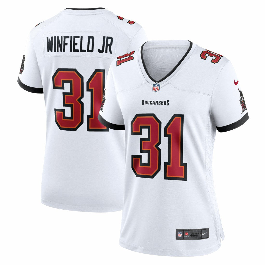 Antoine Winfield Jr. Tampa Bay Buccaneers Women's Game Jersey - White - Nike