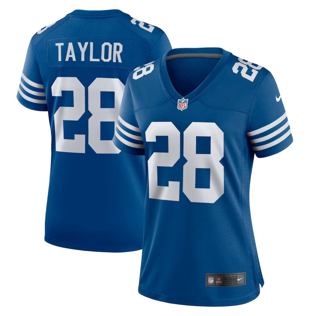 Jonathan Taylor Indianapolis Colts Women's Alternate Game Jersey - Royal - Nike