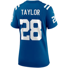 Jonathan Taylor Indianapolis Colts Women's Player Game Jersey - Royal - Nike