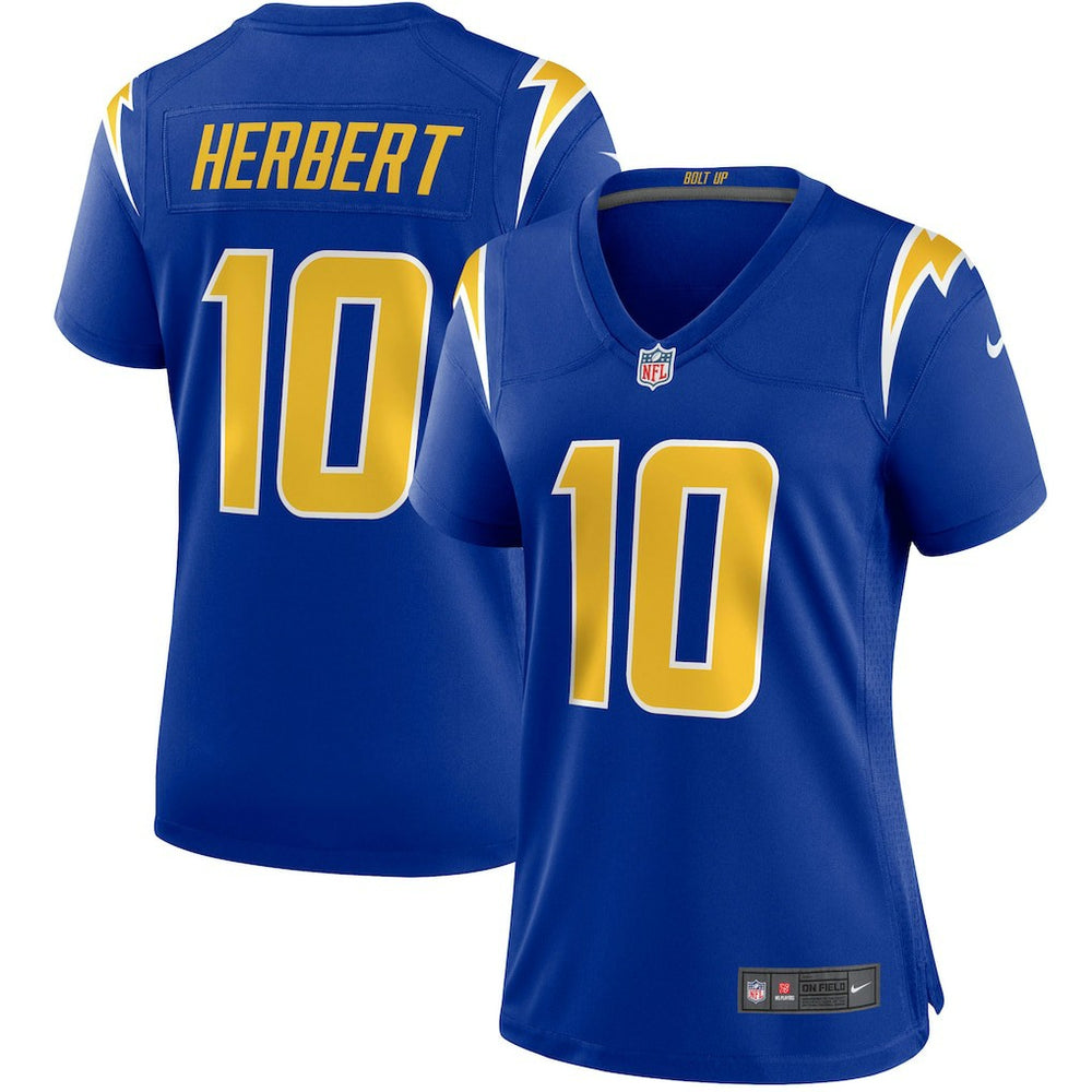 Justin Herbert Los Angeles Chargers Women's Game Jersey - Royal - Nike
