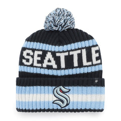 Seattle Kraken '47 Bering Cuffed Knit Hat with Pom - Navy | 47 brand near me