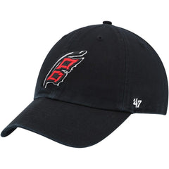 Carolina Hurricanes '47 Alternate Logo Clean Up Adjustable Hat - Black | 47 brand Lifestyle