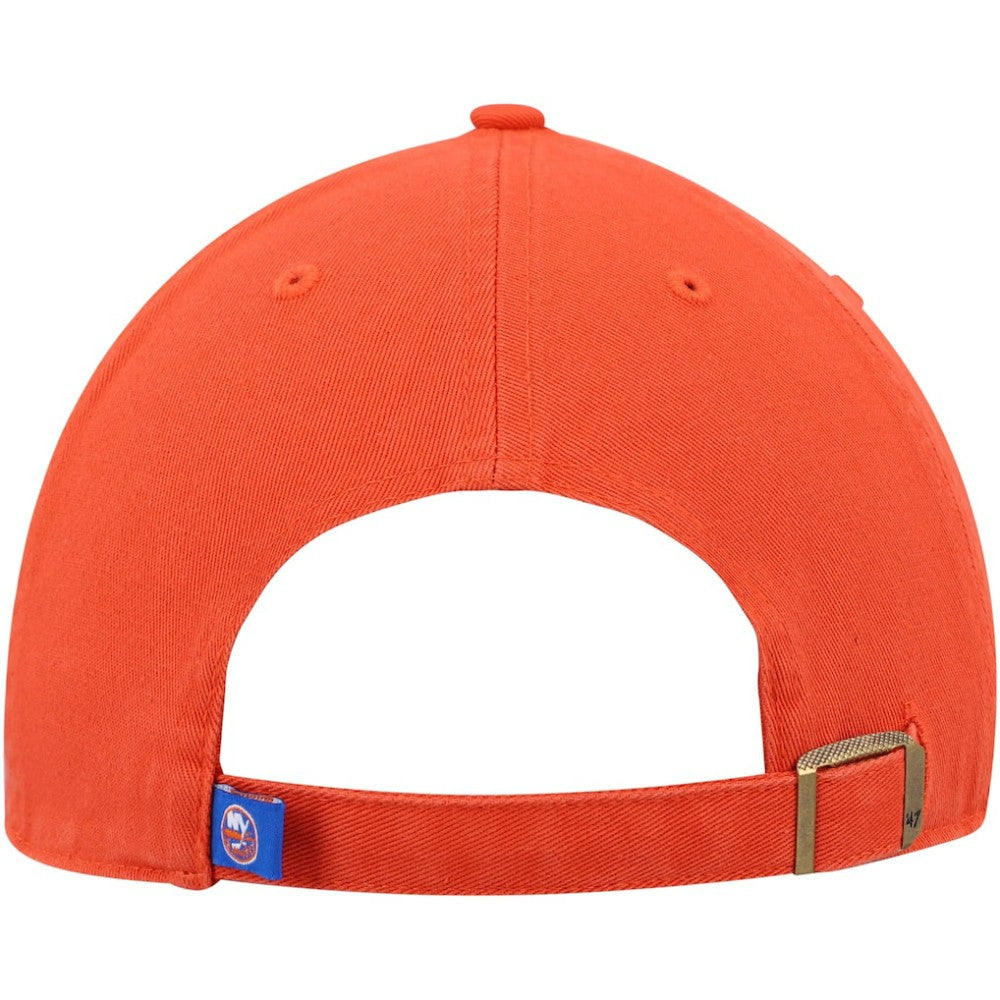 New York Islanders '47 Clean Up Adjustable Hat - Orange | 47 brand Lifestyle