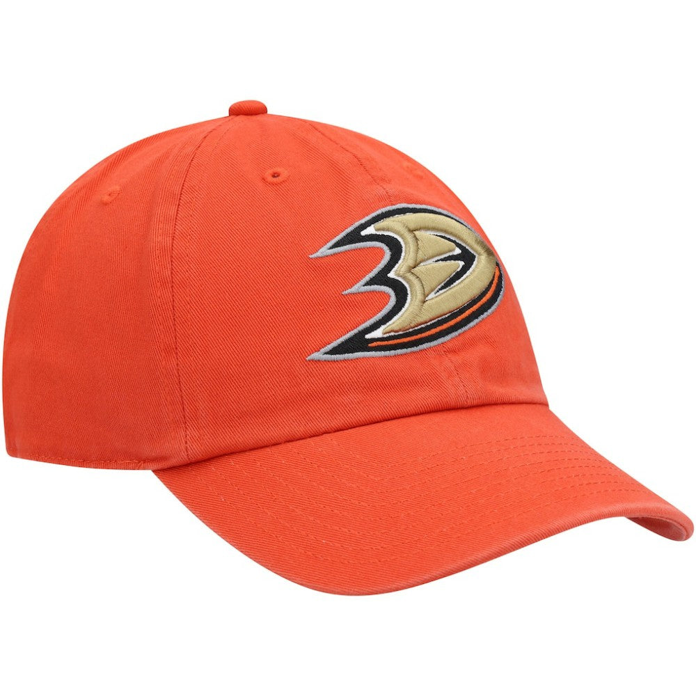 Anaheim Ducks '47 Clean Up Adjustable Hat - Orange | 47 brand Clearance