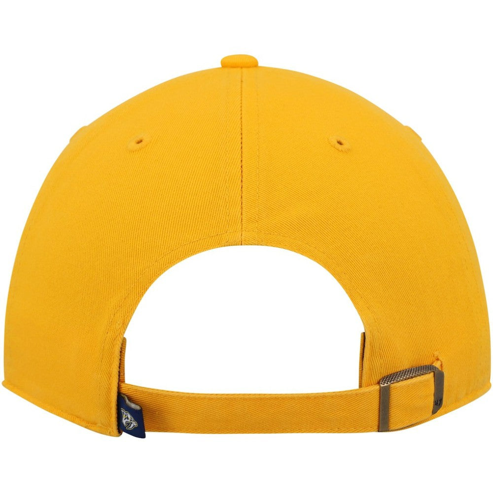 Nashville Predators '47 Clean Up Adjustable Hat - Gold | 47 brand sale