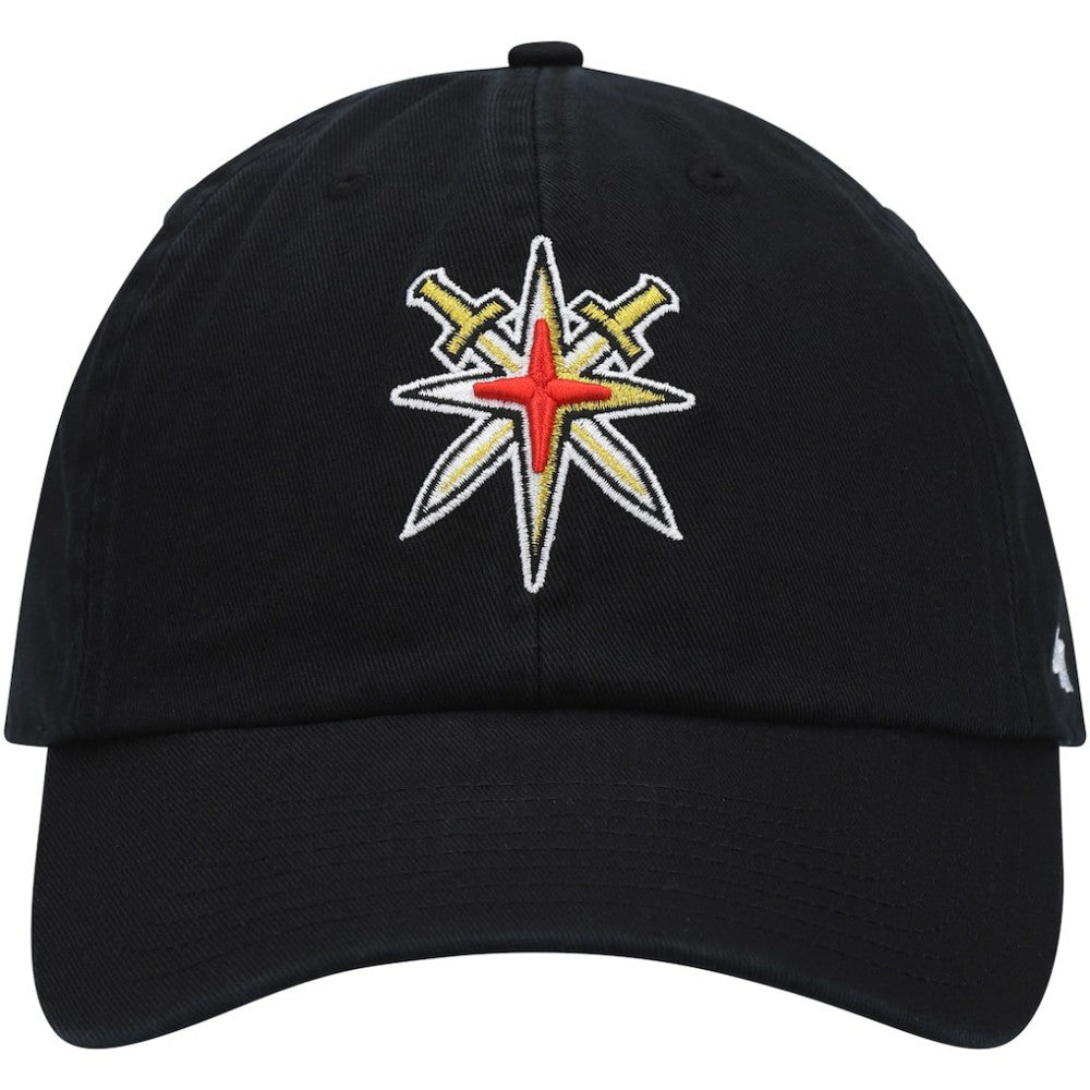 Vegas Golden Knights '47 Clean Up Adjustable Hat - Black | 47 brand sale
