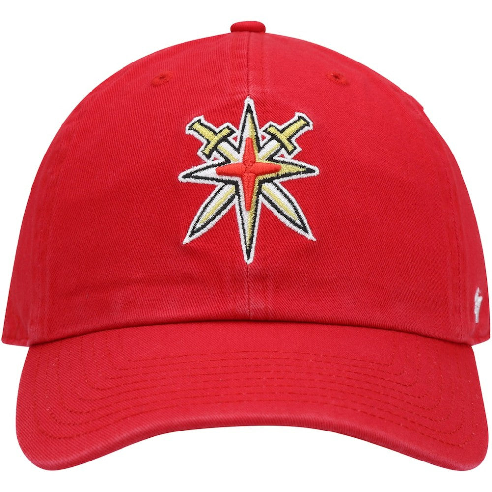 Vegas Golden Knights '47 Clean Up Adjustable Hat - Red | 47 brand discount
