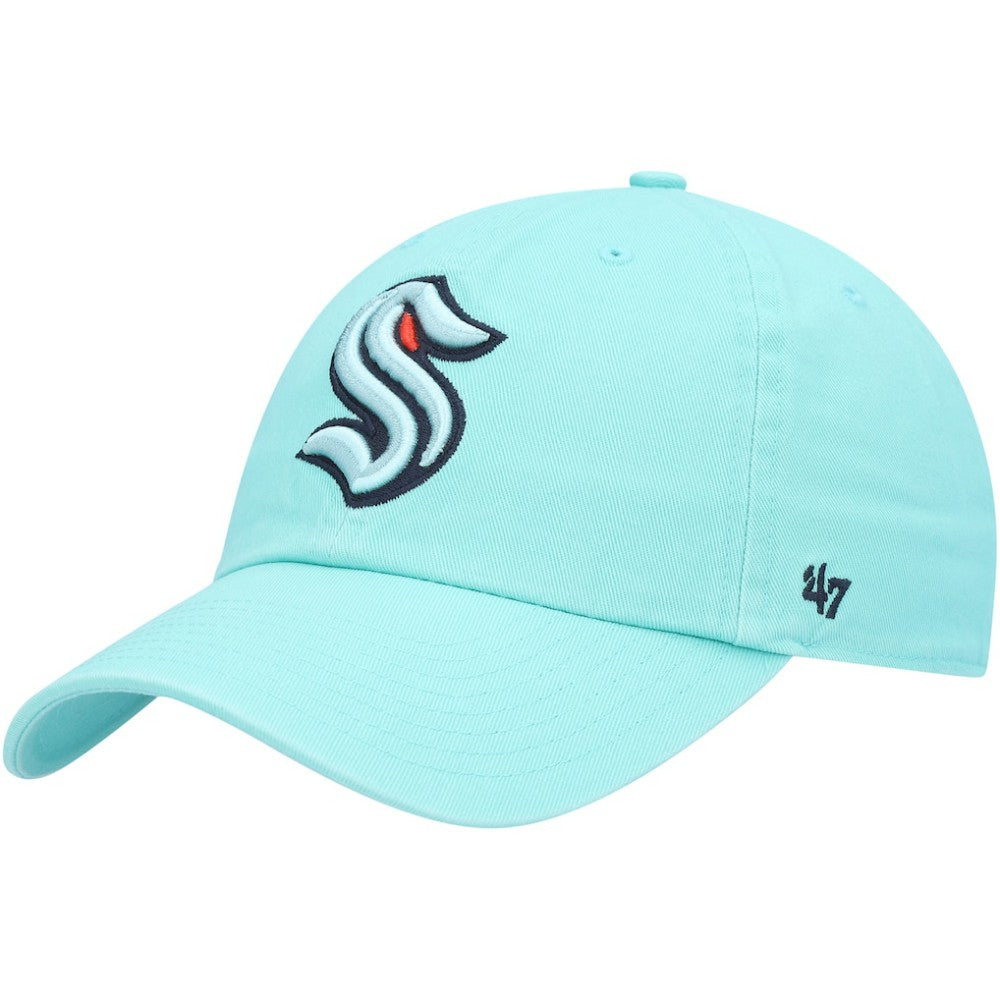 Seattle Kraken '47 Logo Clean Up Adjustable Hat - Light Blue | 47 brand near me