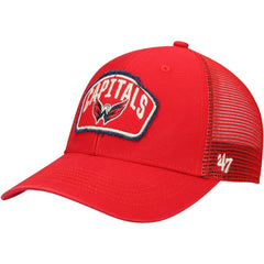 Washington Capitals '47 Cledus MVP Trucker Snapback Hat - Red | 47 brand on sale