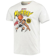 Jamal Murray Denver Nuggets Homage Comic Book Player Tri-Blend T-Shirt Ash