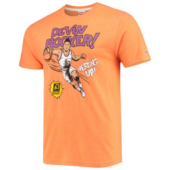 Devin Booker Phoenix Suns Homage Comic Book Player Tri-Blend T-Shirt Orange