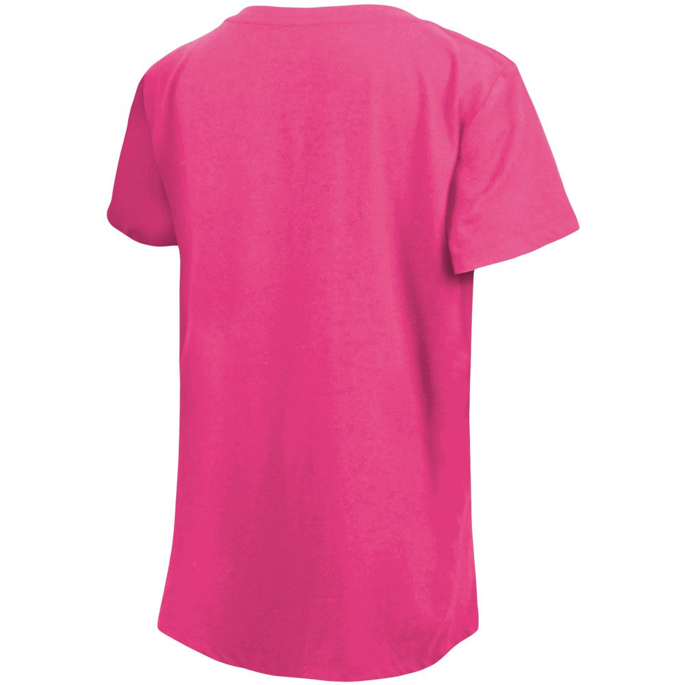 Kansas City Royals New Era Girls Youth Jersey Stars V-Neck T-Shirt for sale
