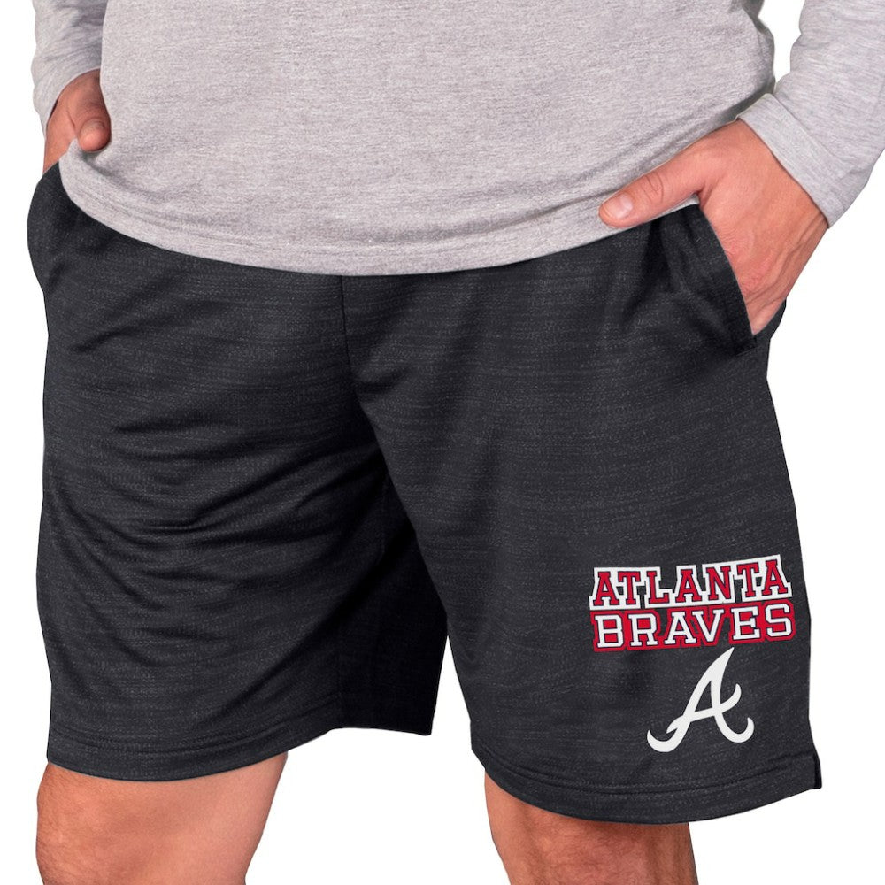 Atlanta Braves Concepts Sport Bullseye Knit Jam Shorts Near Me