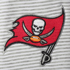 Tampa Bay Buccaneers Vineyard Vines Women's Sankaty Shep Half-Zip Pullover Top - Heather Gray - NFL