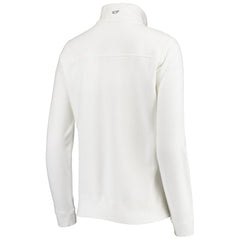 Los Angeles Rams Vineyard Vines Women's Shep Shirt Quarter-Zip Sweatshirt - White - NFL