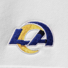 Los Angeles Rams Vineyard Vines Women's Shep Shirt Quarter-Zip Sweatshirt - White - NFL