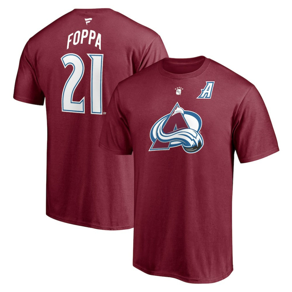 Peter Forsberg Colorado Avalanche Fanatics Authentic Stack Retired Player Nickname & Number T-Shirt - Burgundy | Fanatics online