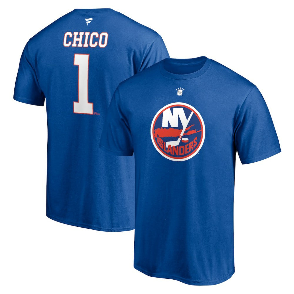 Glenn Resch New York Islanders Fanatics Authentic Stack Retired Player Nickname & Number T-Shirt - Royal | Fanatics on sale