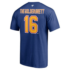 Brett Hull St. Louis Blues Fanatics Authentic Stack Retired Player Nickname & Number T-Shirt - Blue | Fanatics Lifestyle